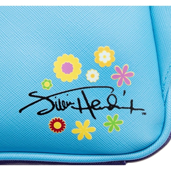 NEW Loungefly Jimi Hendrix Psychedelic Landscape Glow In The Dark Mini Backpack - Picture 5 of 7